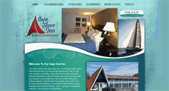 Desktop Screenshot of capeshoreinn.com